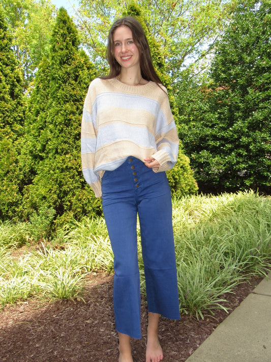 Blue Skies Knit Sweater