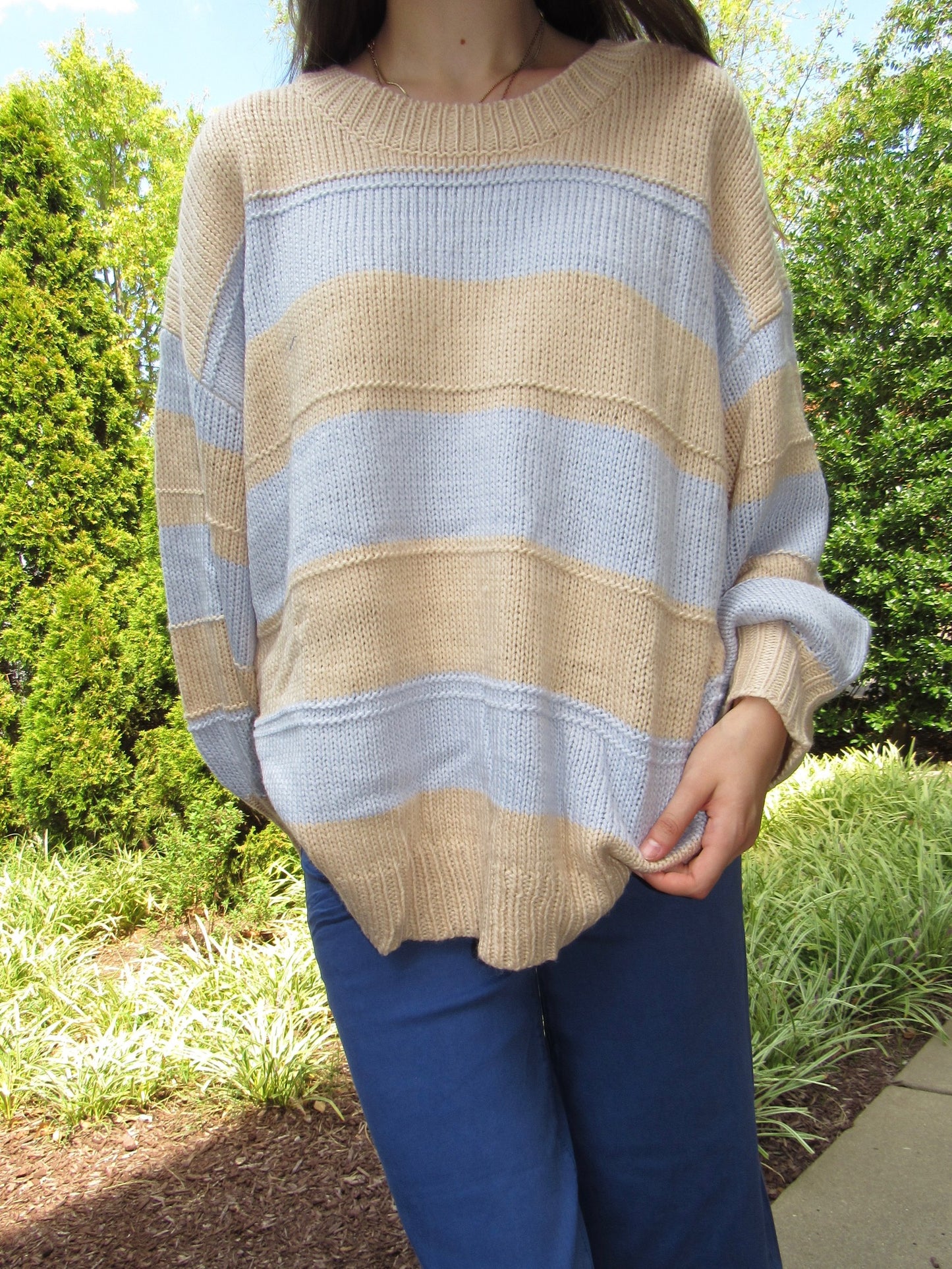 Blue Skies Knit Sweater