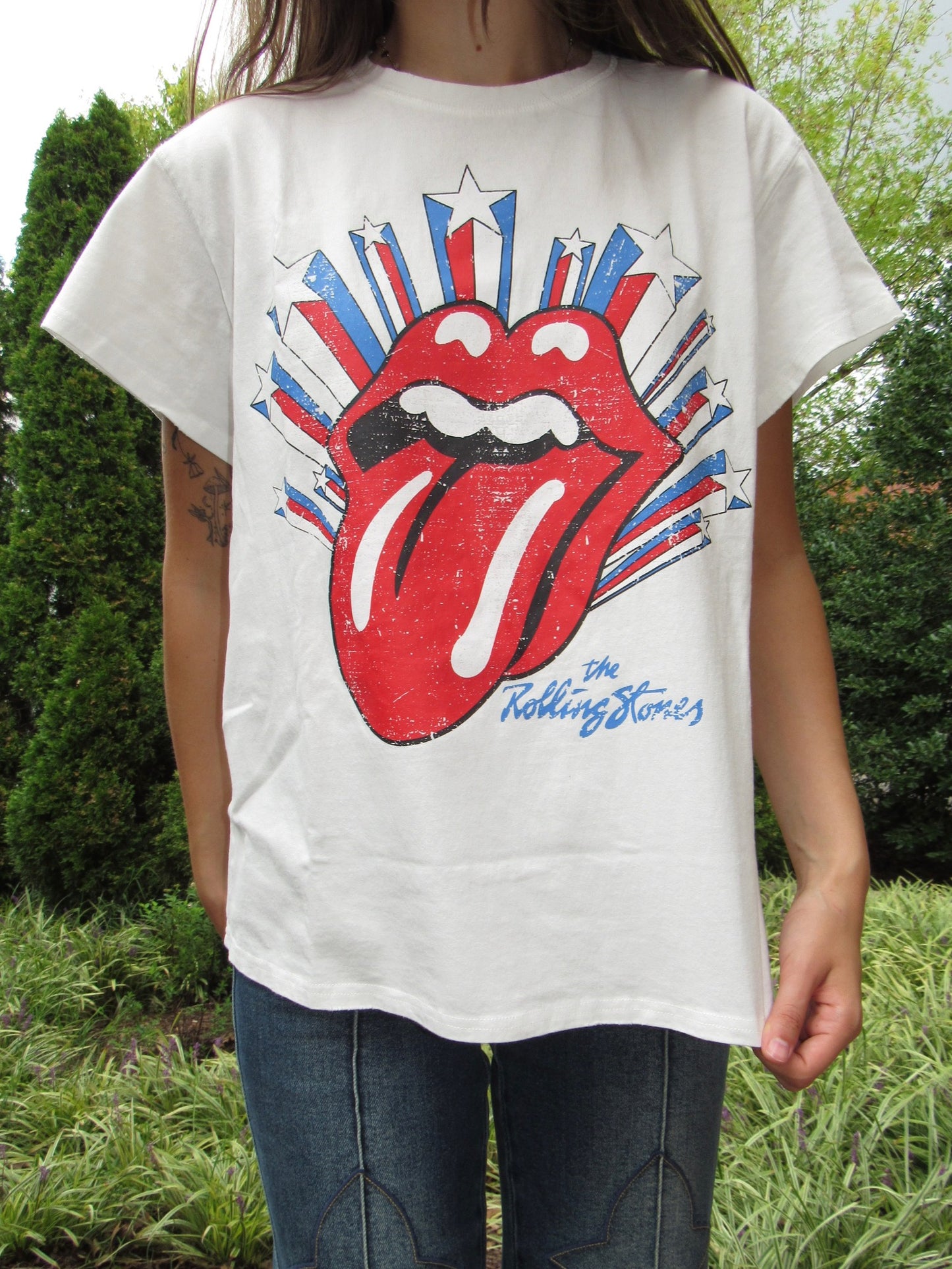 Rolling Stones Patriotic Tee