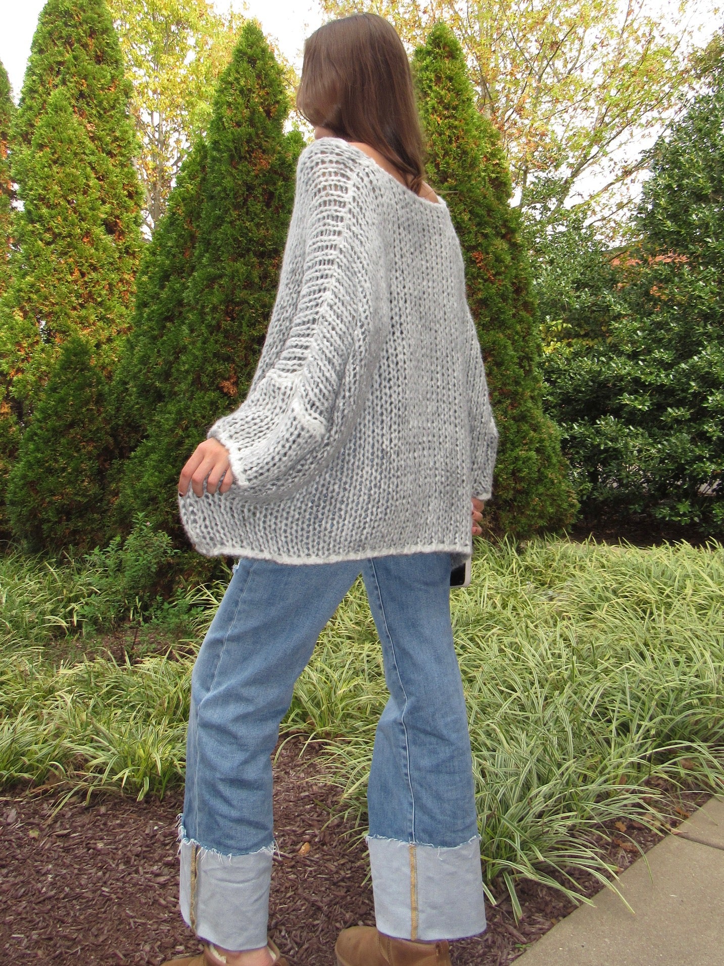 Rebekah Mohair Slouch Sweater