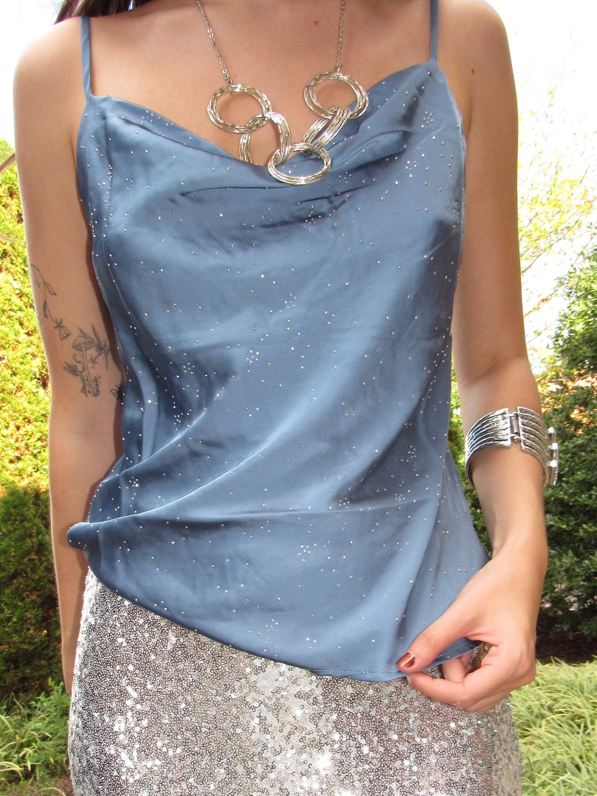 Sky of Stars Cowl Tank