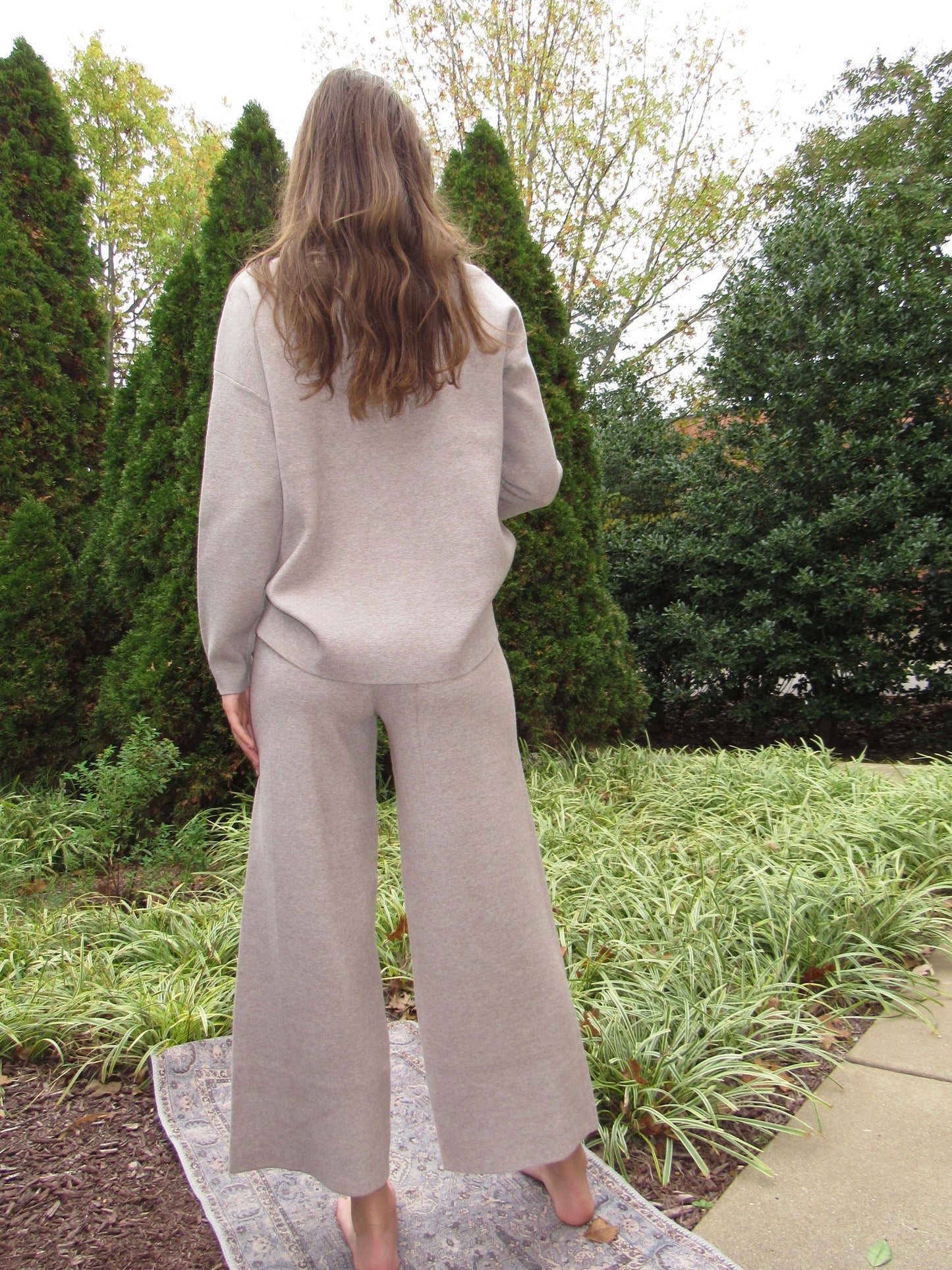 Mable Sweater Wide Pants