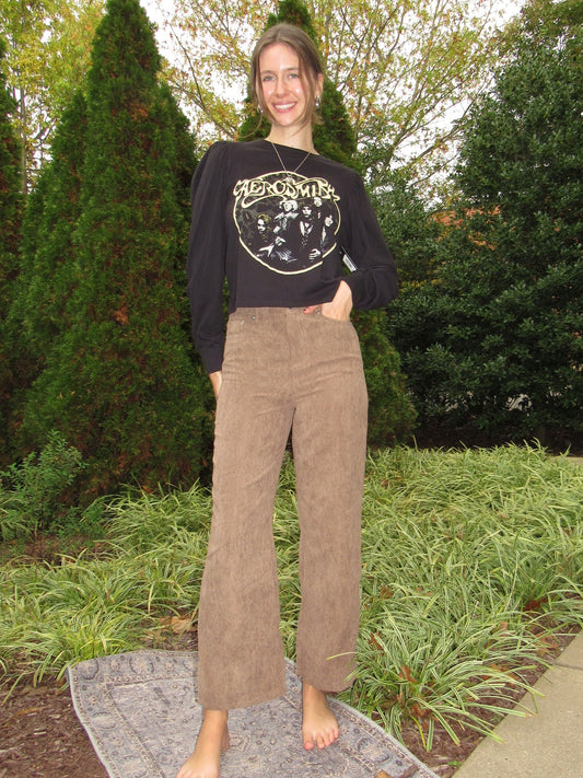 Cinnamon Corduroy Trousers