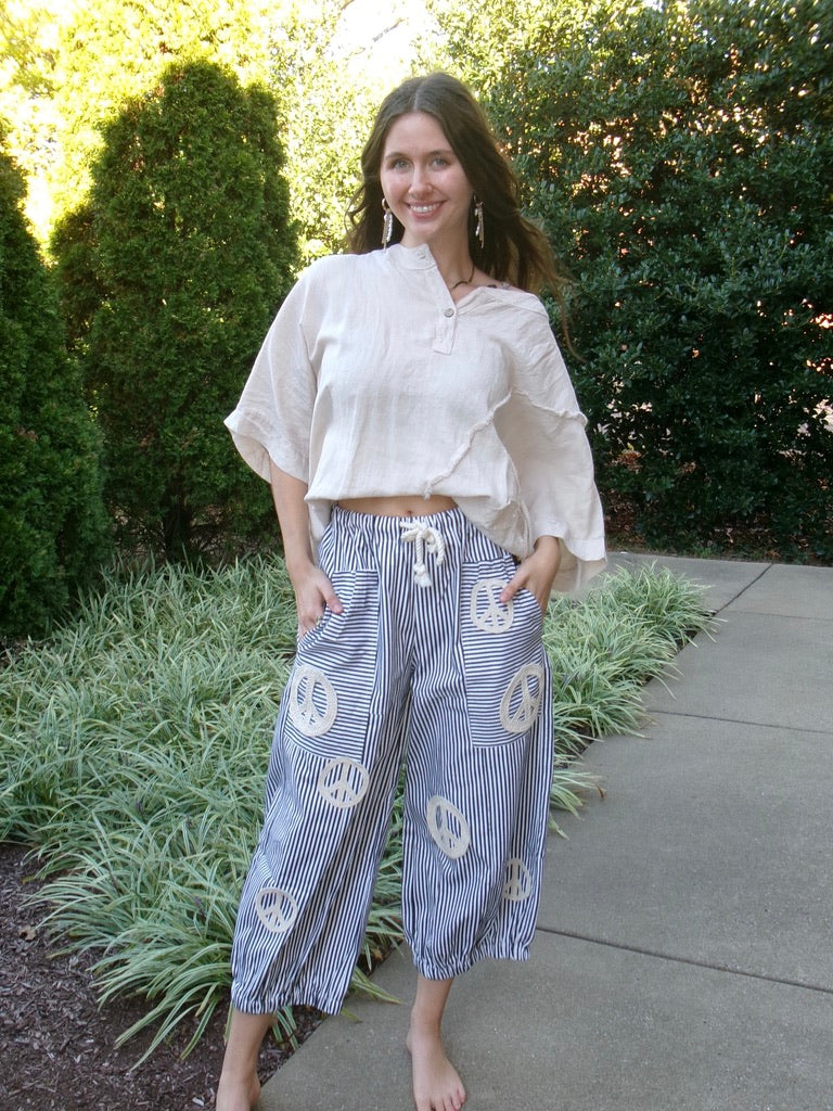 Peace and Unity Palazo Pant
