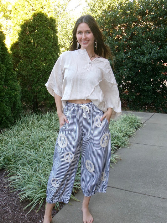 Peace and Unity Palazo Pant