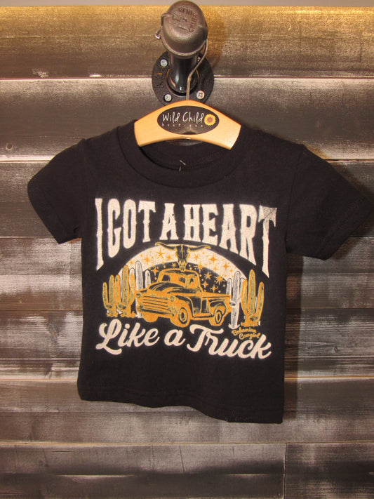 Lil Heart Like A Truck Tee