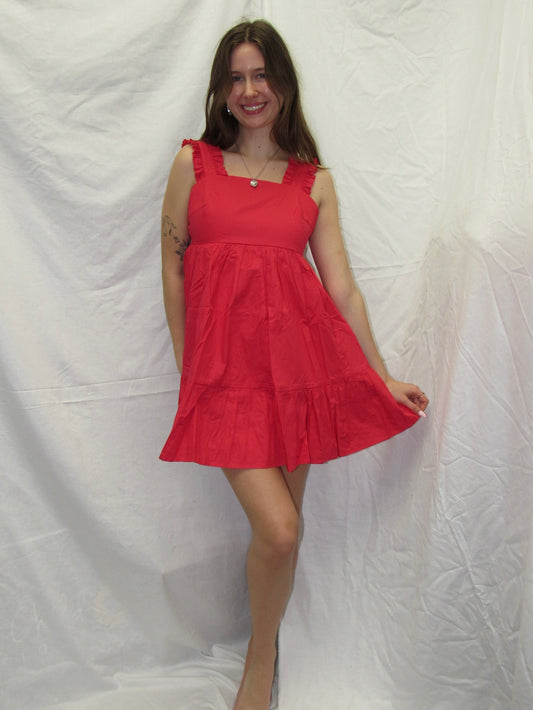 Valerie Rose Red Dress