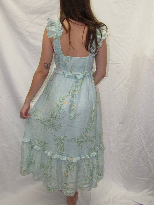 Stella Poppy Flower Maxi Dress