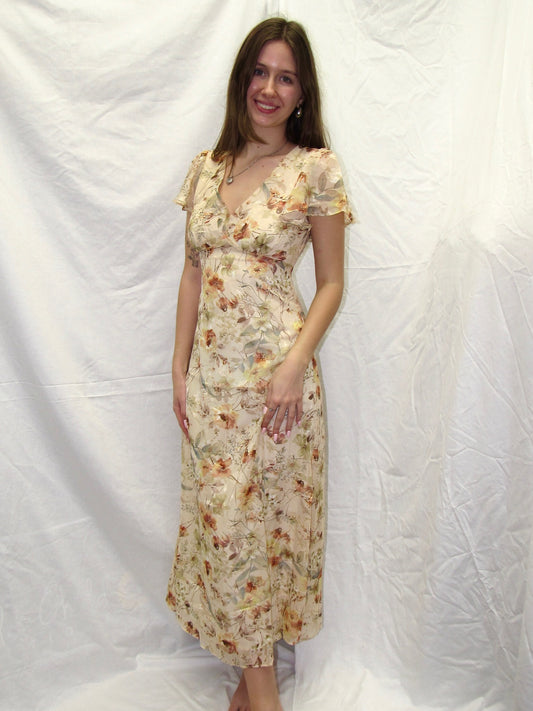 Wildest Dreams Watercolor Maxi Dress