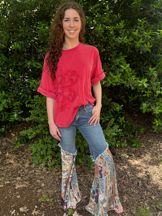 Lydia Flower Child Jean