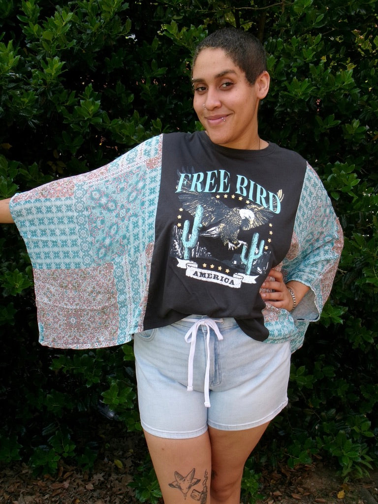 Free Bird Flyaway Tee