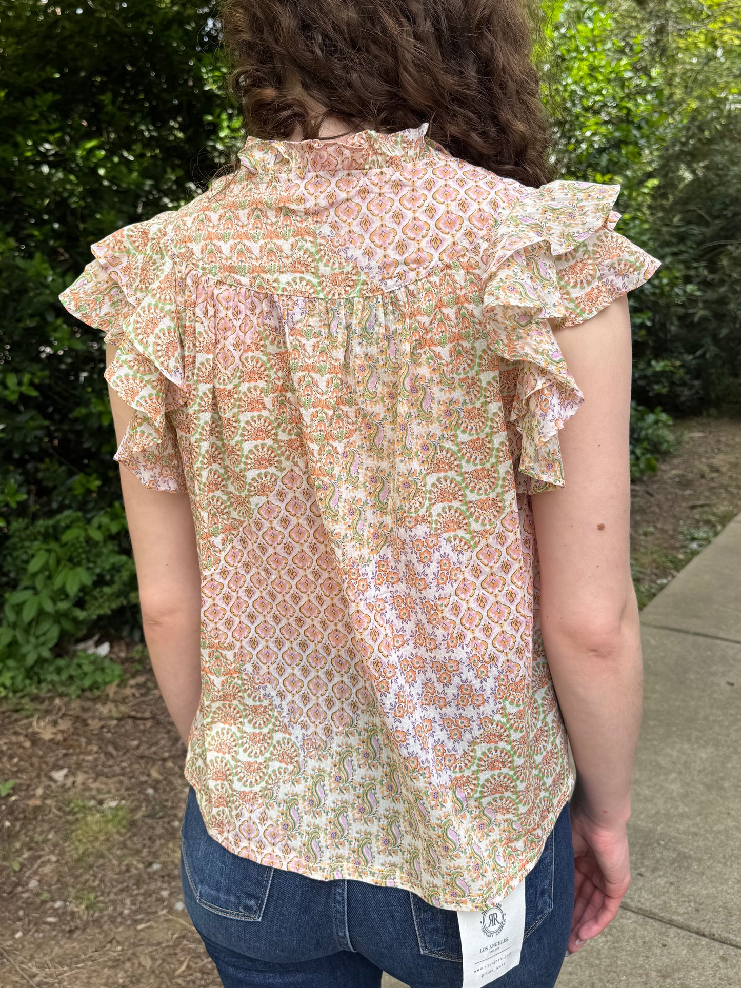 Coastal Flutter Blouse