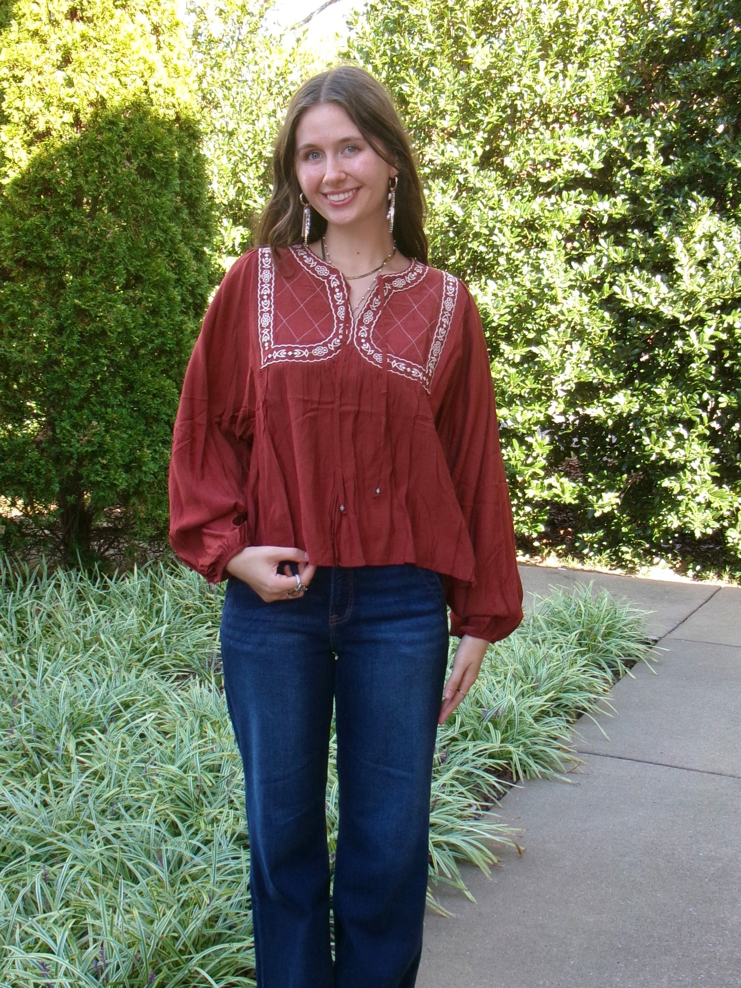 Quilted Cottage Holly Blouse