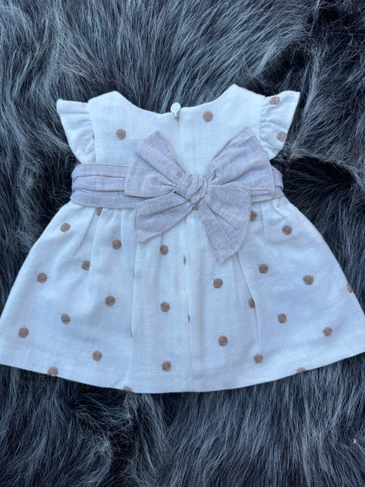 Lil Elena Dot Dress w/ Bloomers