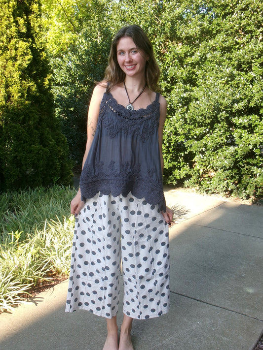 Ellie Crochet Tank