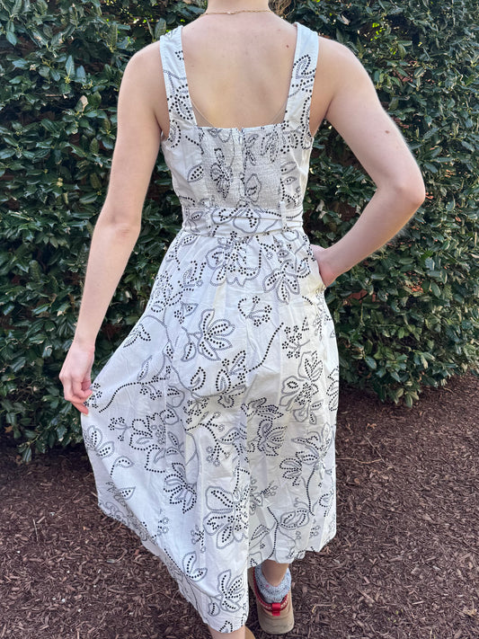 Sailor Belted 60's Dress