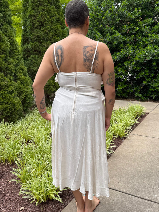 Brielle Linen Hi-Lo Tank