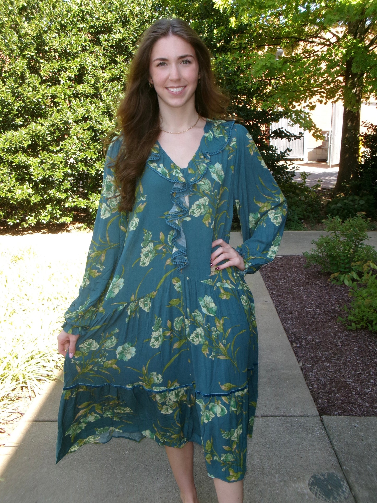 Mystic Jungle Babydoll Dress