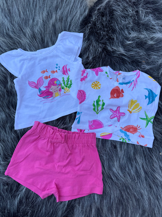 Lil Mermaid 3 Piece Set