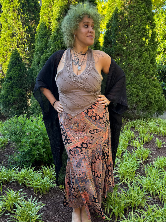 Saige Cotton Tie Top