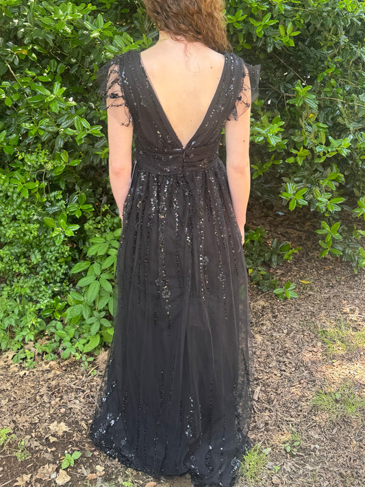 Midnight Shimmer Gown