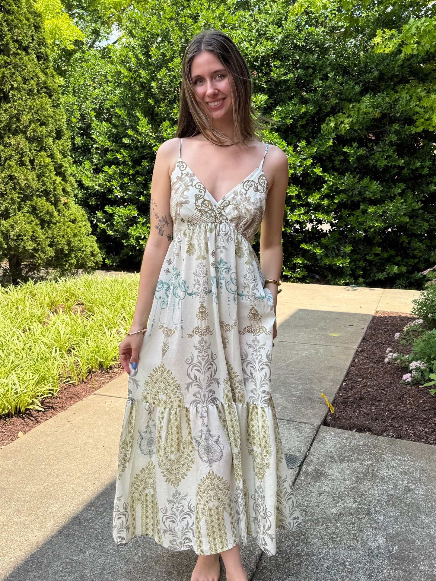 Rosemary Medallion Sundress