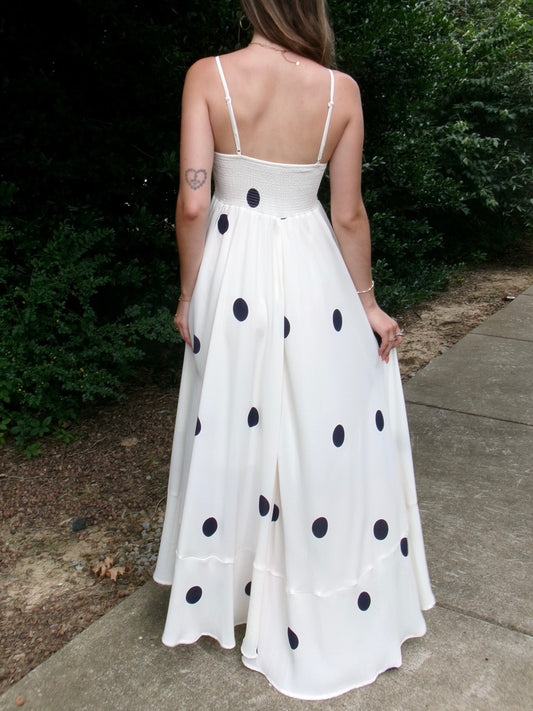 Feeling Polka Maxi Dress