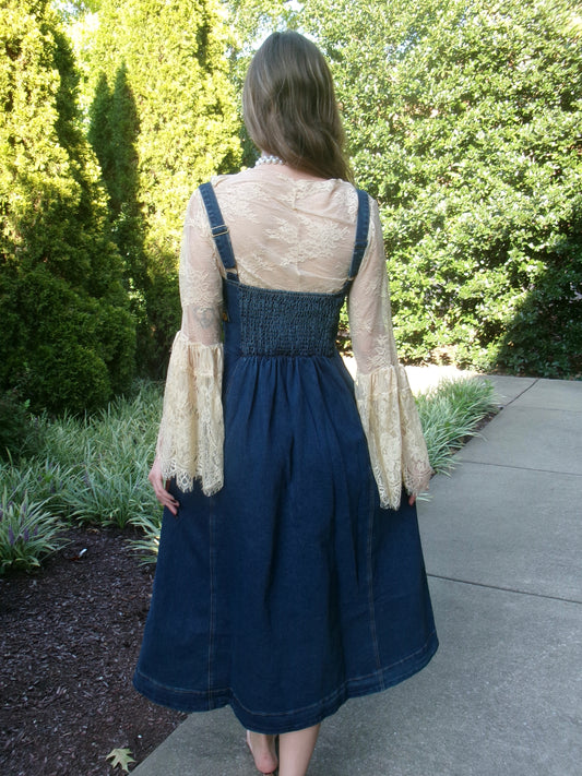 Tyler Corset Denim Dress