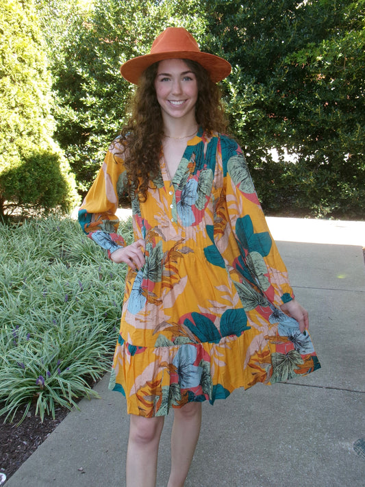 Maui Pineapple Fields Dress