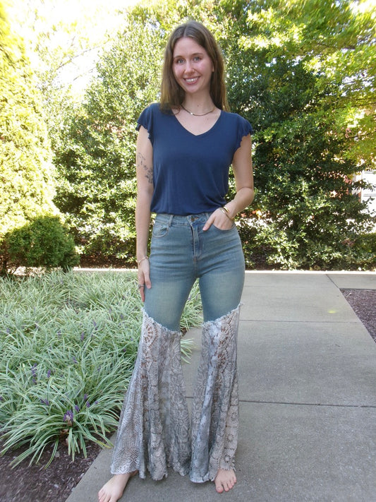 Got You Covered Lace Jean
