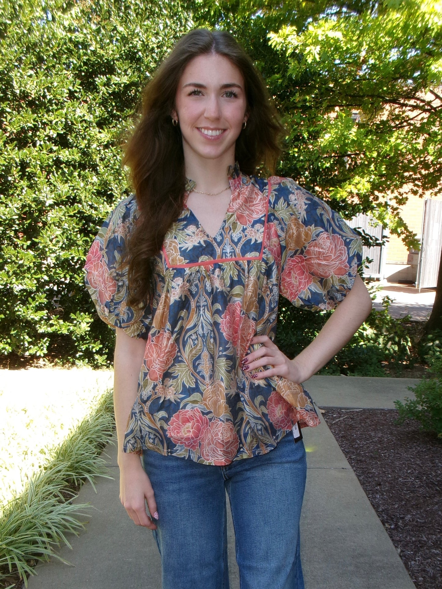 Elaine Puff Sleeve Blouse