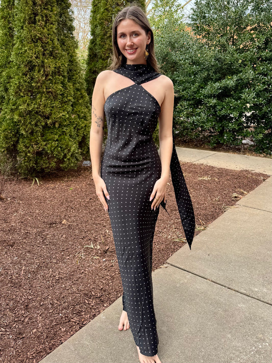 Magdalena Polka Dot Dress