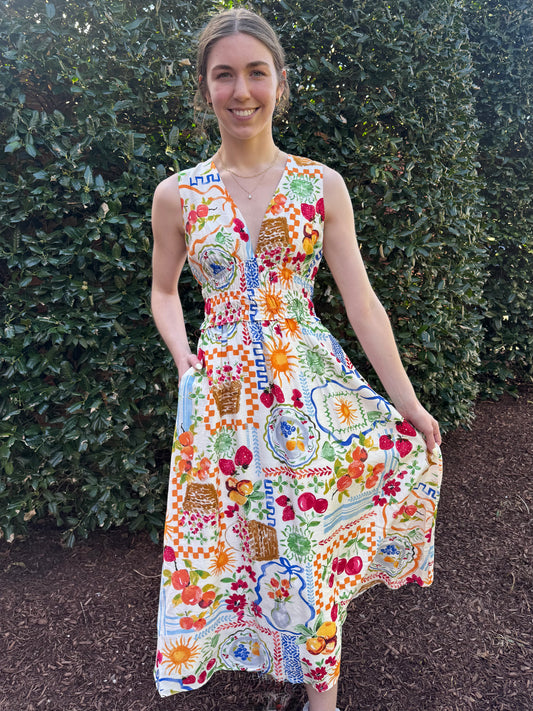 Summer's in Session Fruit Dress