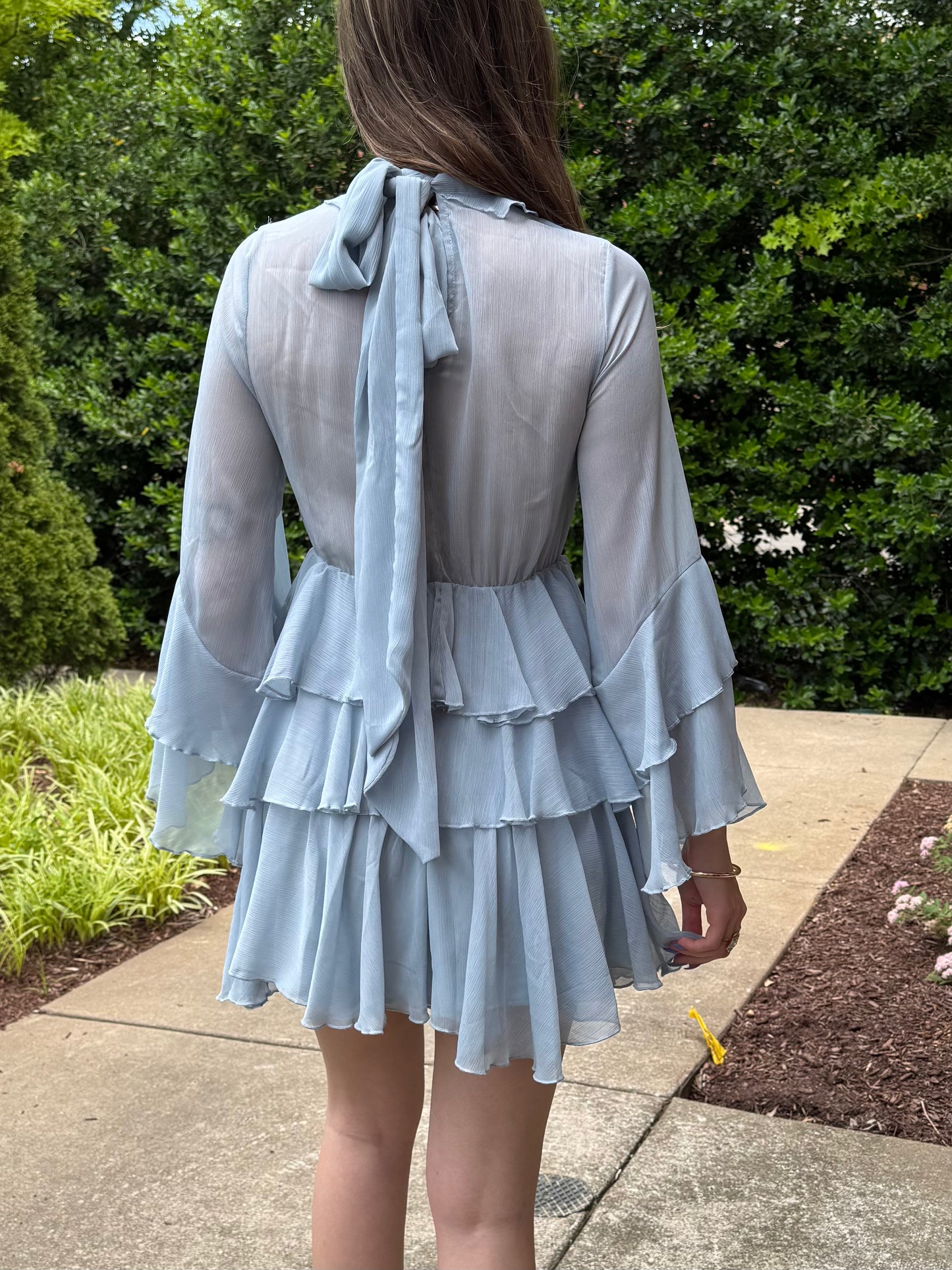 Venessa Chiffon Layered Dress