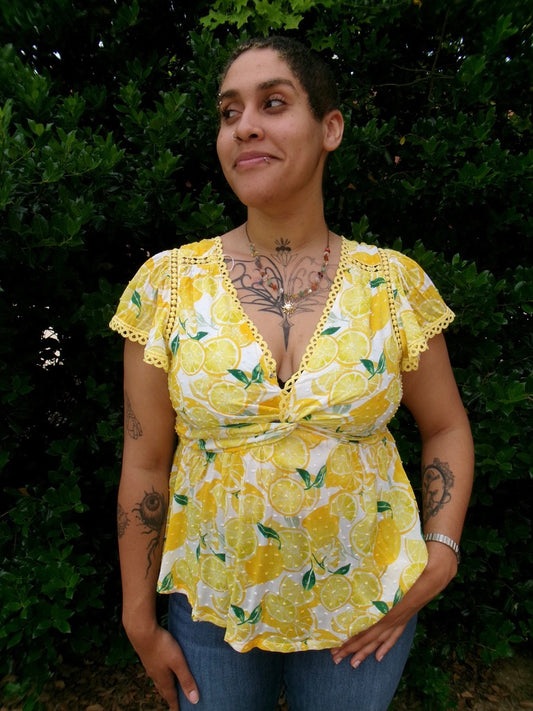 Life Gives You Lemons Blouse
