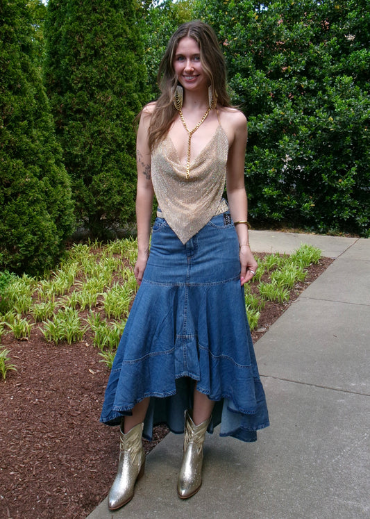 Sparkle & Spice Halter Tank