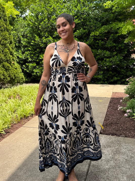 Beach Resort Coastal Dress
