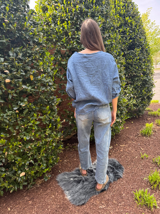 Linen Peace Tunic
