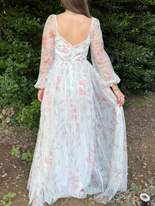 Lucie Floral Gown