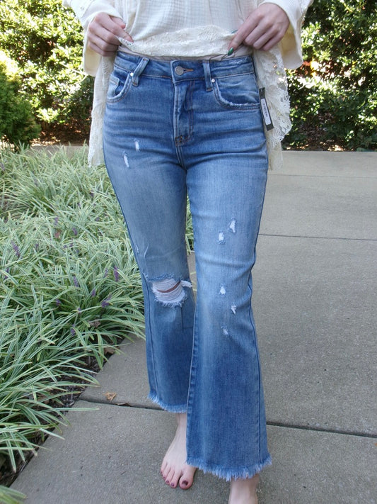 Risen Dark Distressed Straight