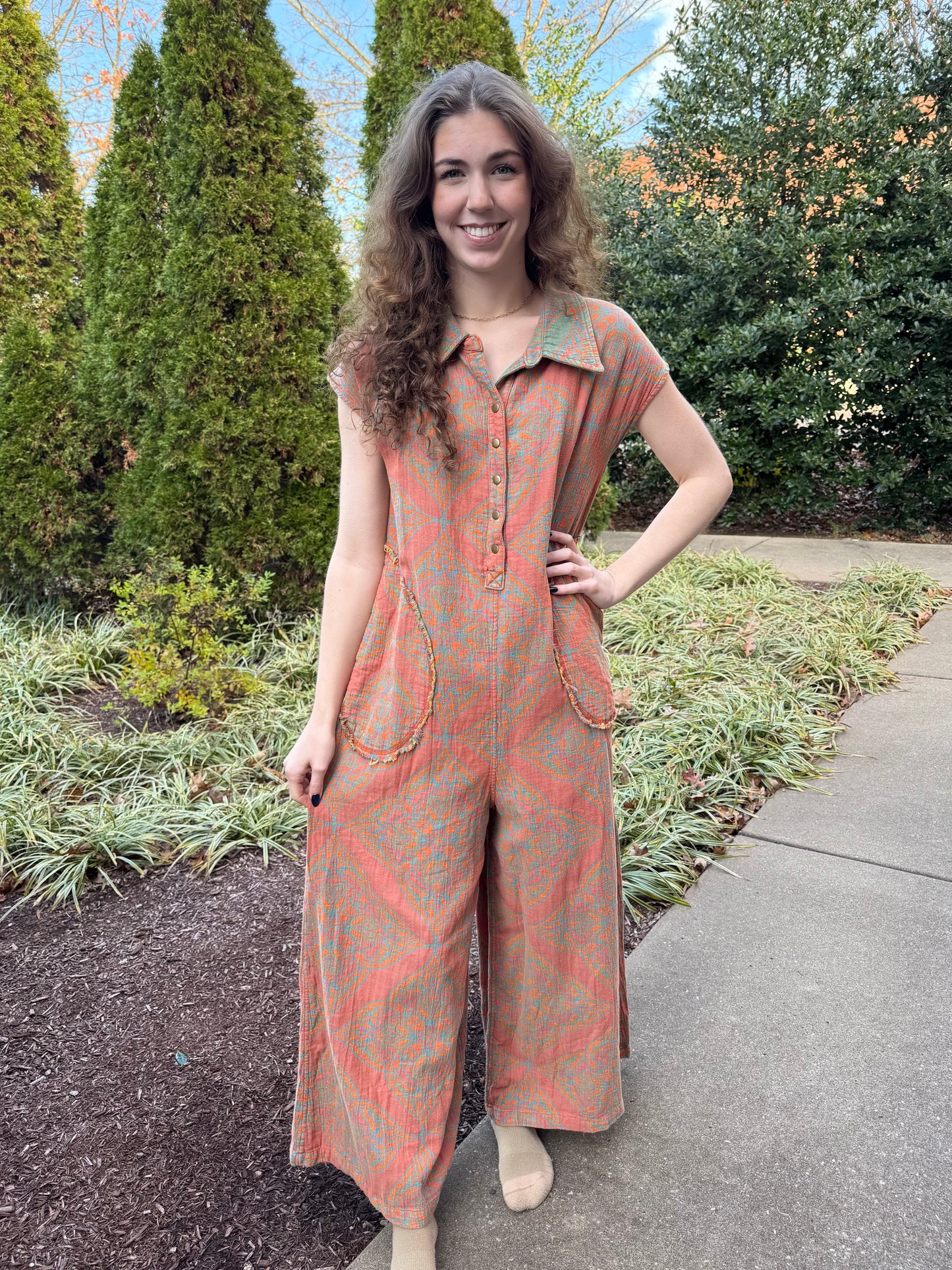Medallion Sunset Reversible Jumper