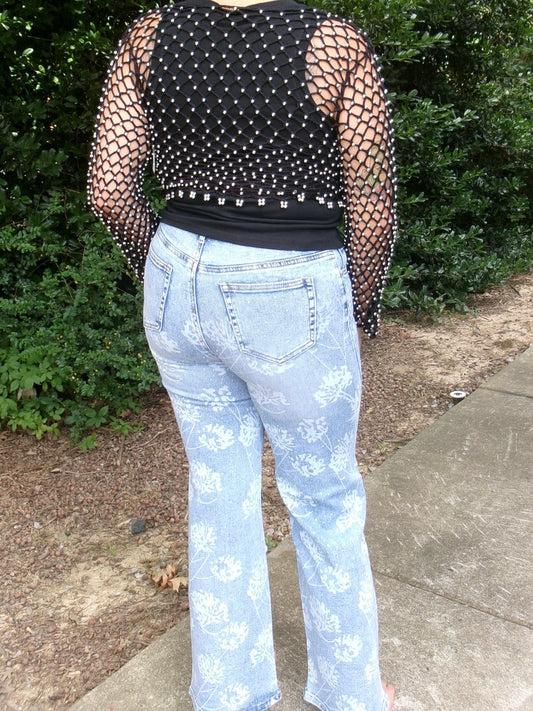 She's So Brat Beaded Net