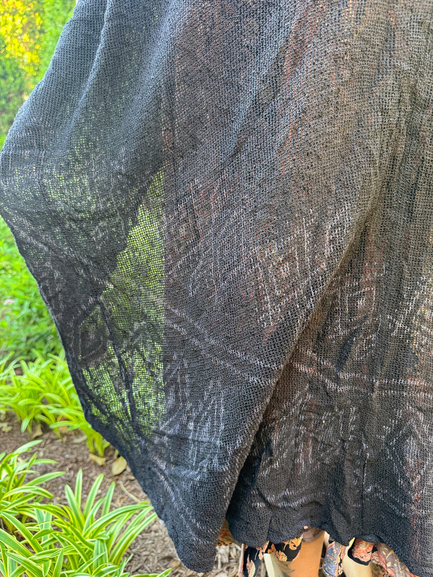 Aztec Loose Knit Cardigan