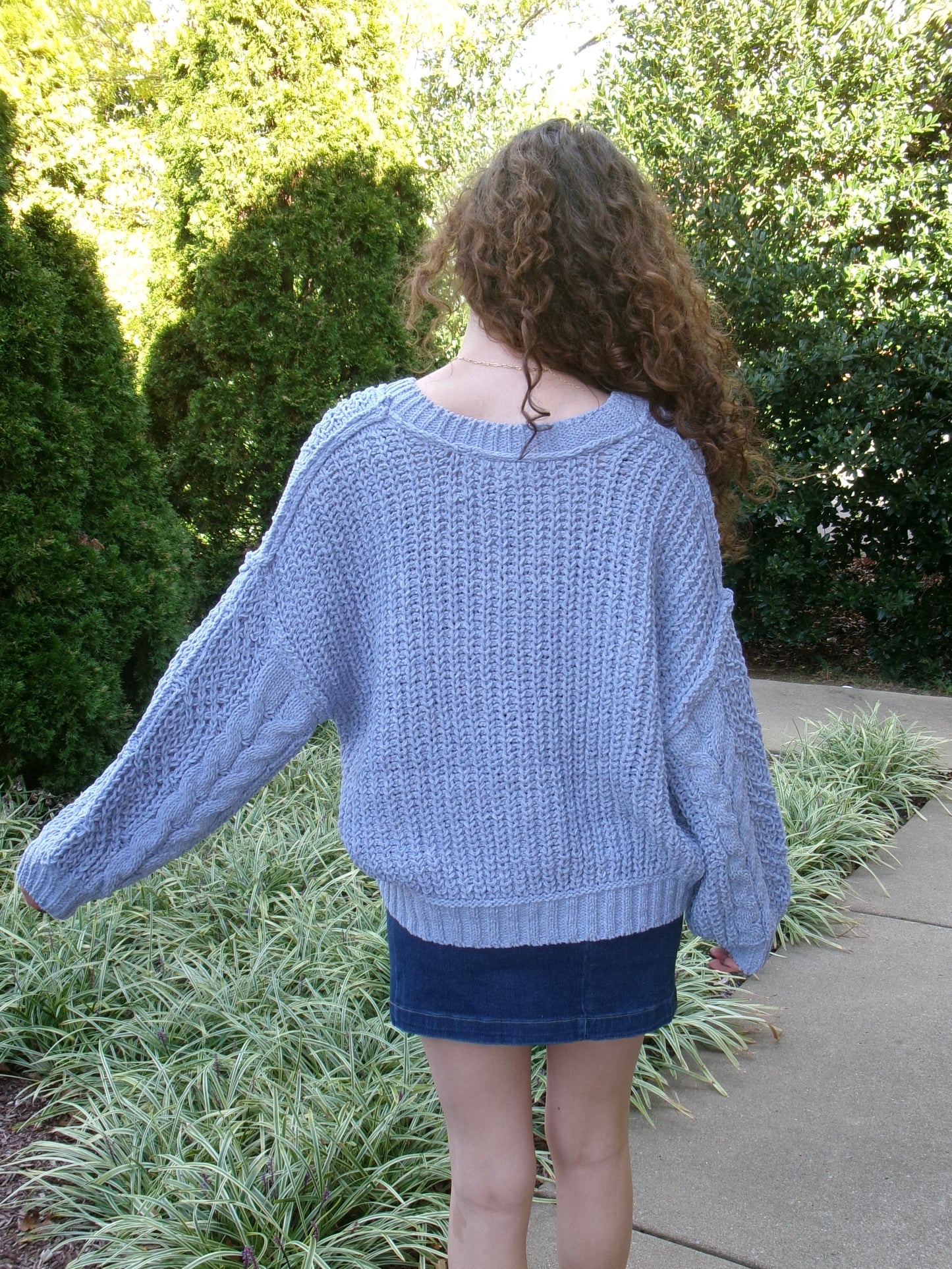 Blueberry Fizz Sweater