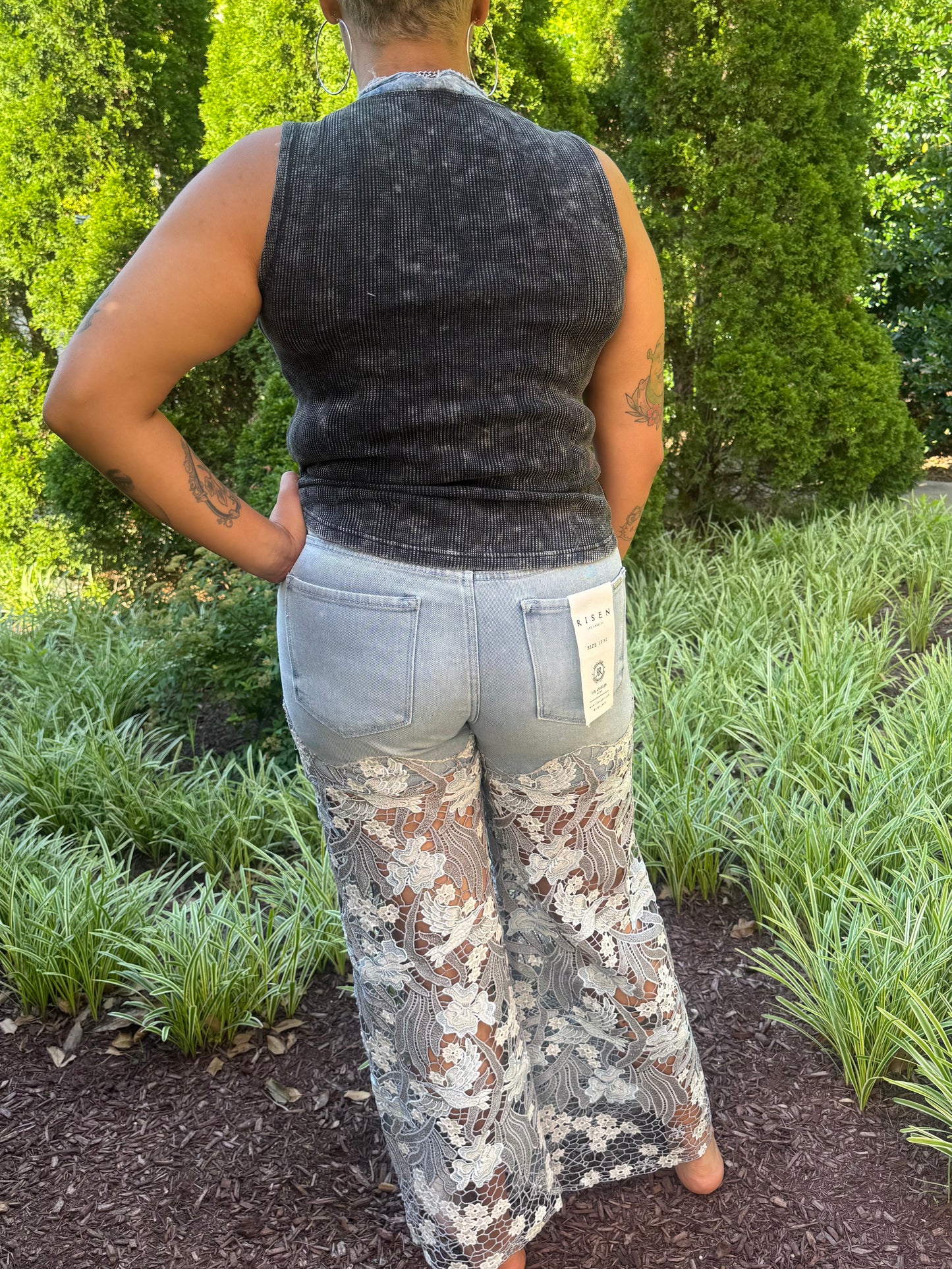 Soar High Lace Jean