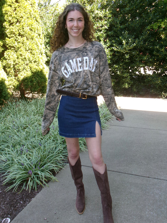 Game Day Camo Tee