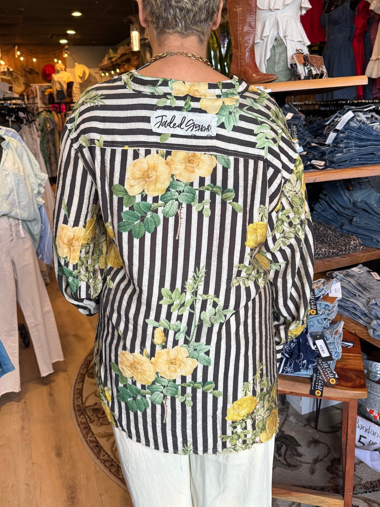 Yellow Rose Dreamer Tunic