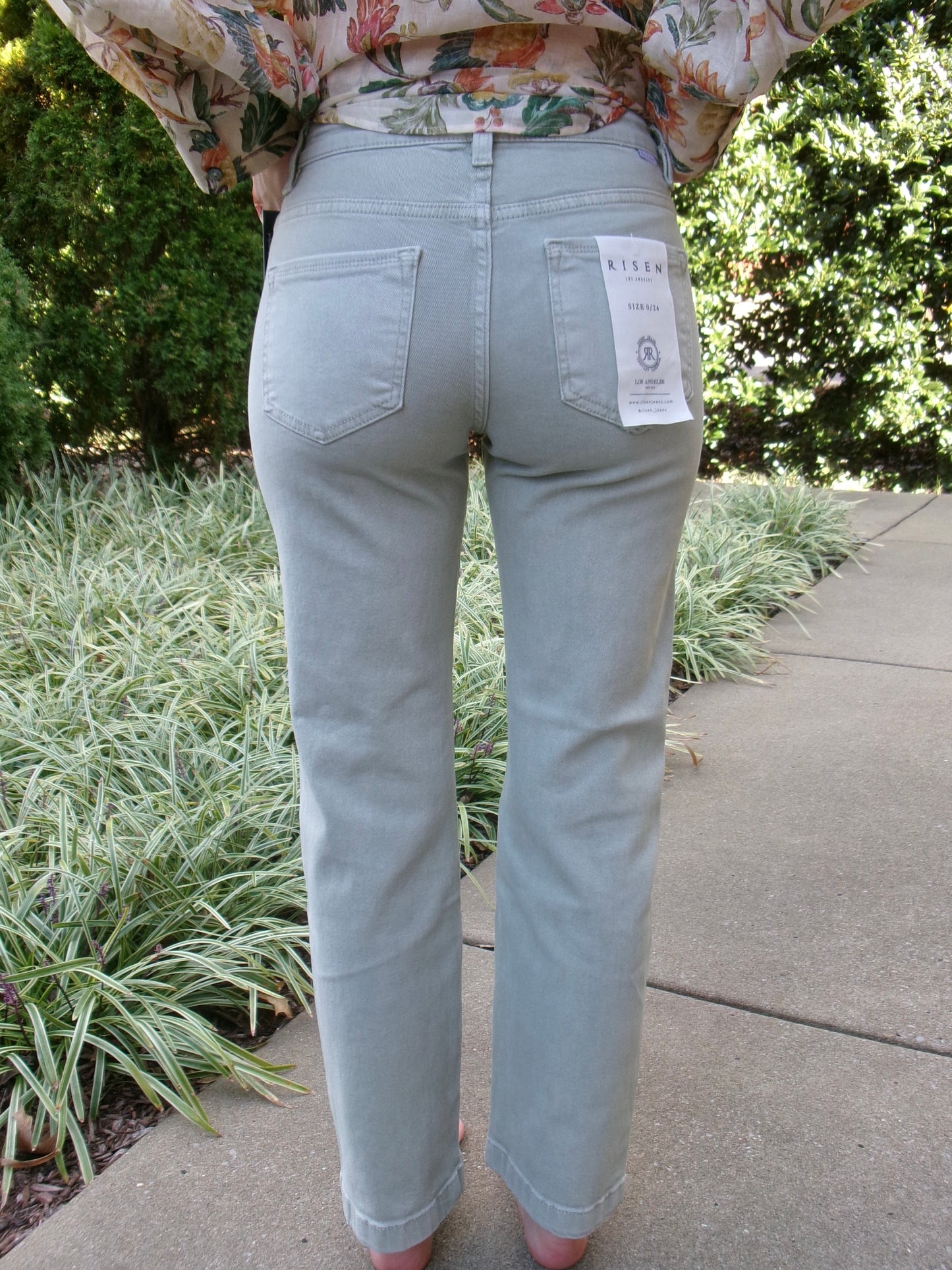 Risen Pistachio Wide Leg
