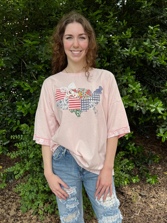 Land of Lace Tee