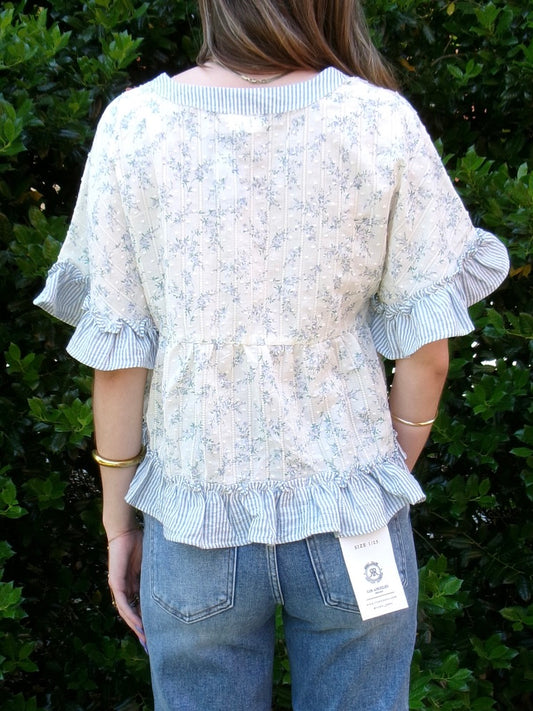 Sugar Talking Springy Blouse